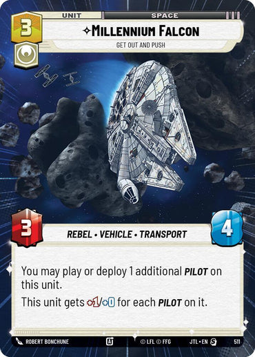 Millennium Falcon - Get Out And Push (Hyperspace) (511) [Jump to Lightspeed] (ONLINE ORDER ONLY)