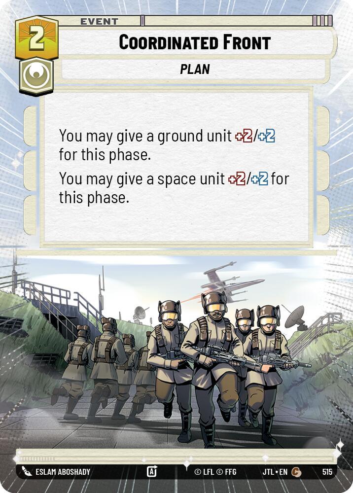 Coordinated Front (Hyperspace) (515) [Jump to Lightspeed] (ONLINE ORDER ONLY)