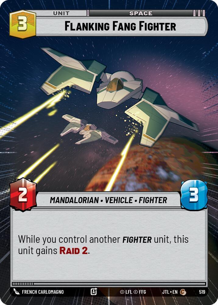 Flanking Fang Fighter (Hyperspace) (519) [Jump to Lightspeed] (ONLINE ORDER ONLY)