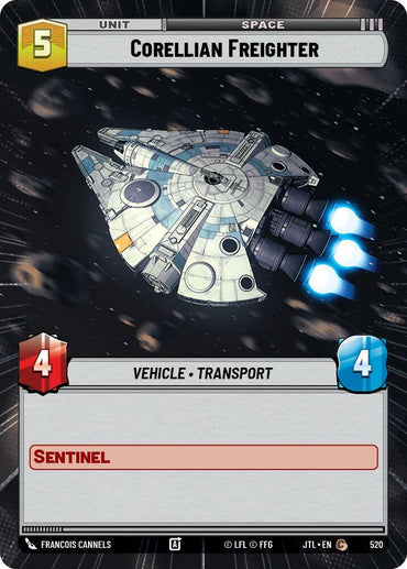 Corellian Freighter (Hyperspace) (520) [Jump to Lightspeed] (ONLINE ORDER ONLY)