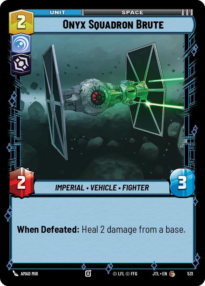 Onyx Squadron Brute (Foil) (531) [Jump to Lightspeed] (ONLINE ORDER ONLY)