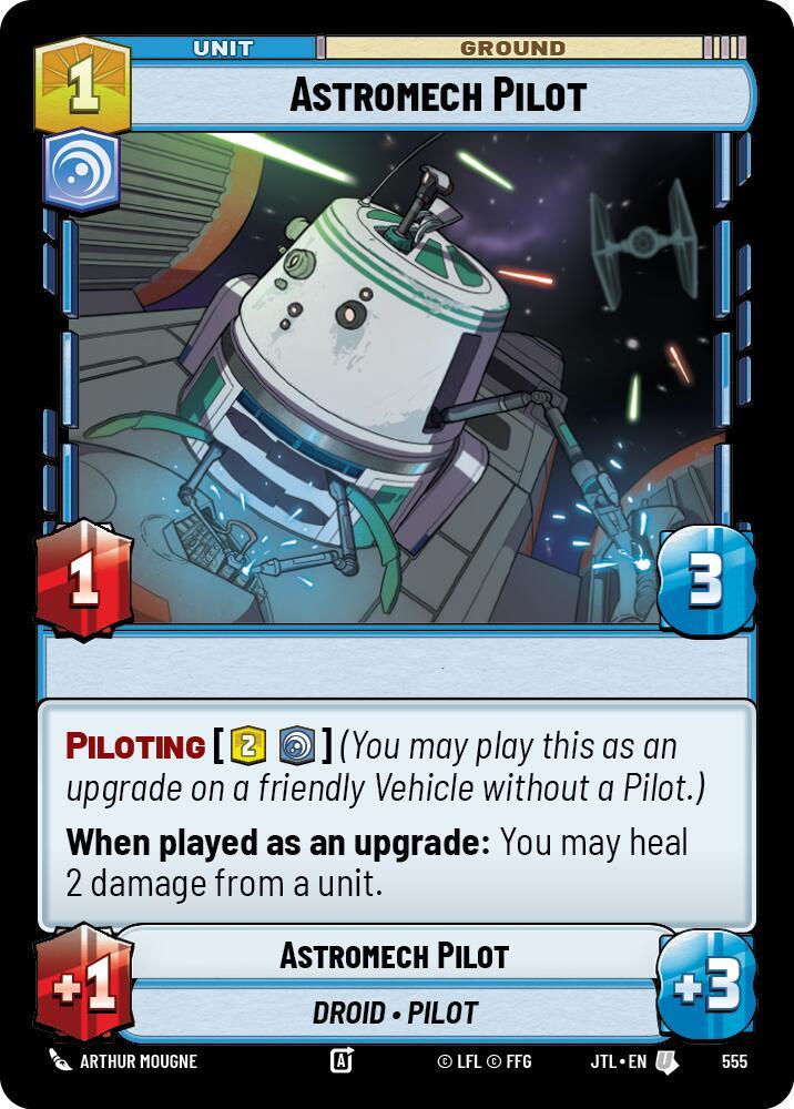 Astromech Pilot (Foil) (555) [Jump to Lightspeed] (ONLINE ORDER ONLY)