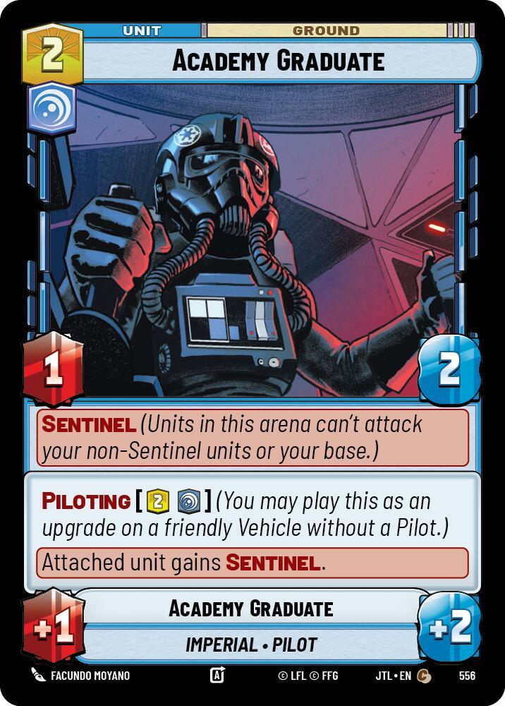 Academy Graduate (Foil) (556) [Jump to Lightspeed] (ONLINE ORDER ONLY)