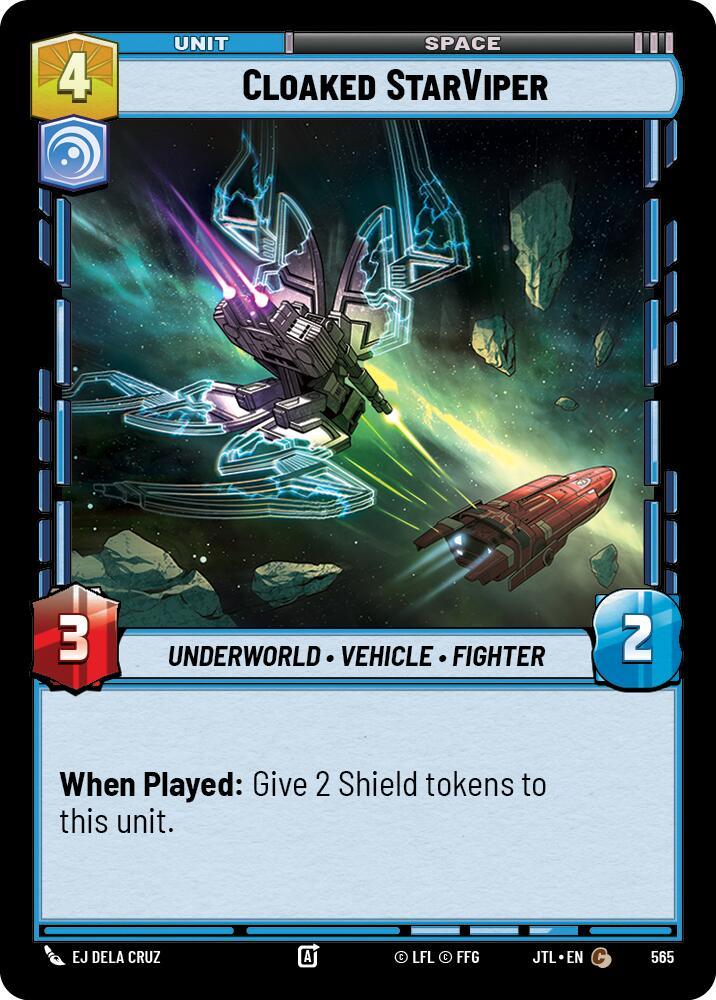 Cloaked StarViper (Foil) (565) [Jump to Lightspeed] (ONLINE ORDER ONLY)