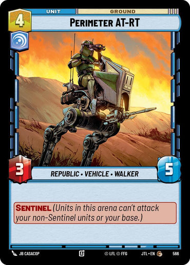 Perimeter AT-RT (Foil) (566) [Jump to Lightspeed] (ONLINE ORDER ONLY)