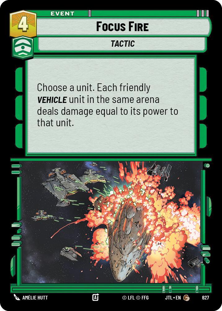 Focus Fire (Foil) (627) [Jump to Lightspeed] (ONLINE ORDER ONLY)