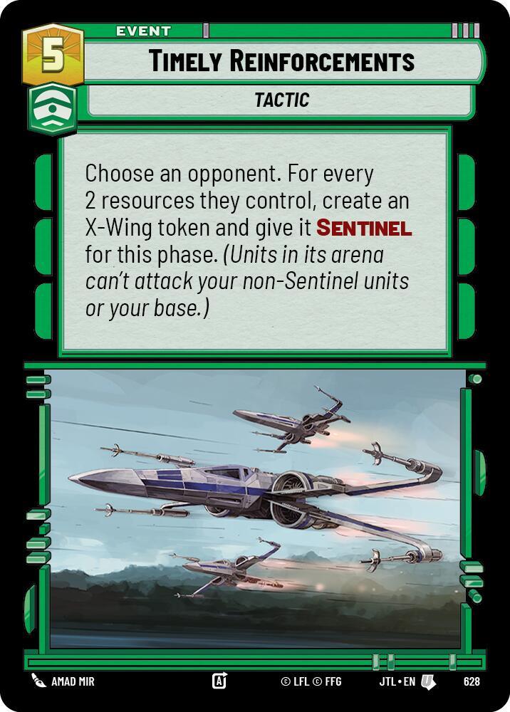 Timely Reinforcements (Foil) (628) [Jump to Lightspeed] (ONLINE ORDER ONLY)