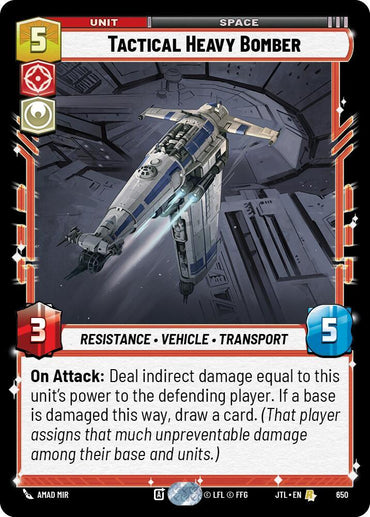 Tactical Heavy Bomber (Foil) (650) [Jump to Lightspeed] (ONLINE ORDER ONLY)