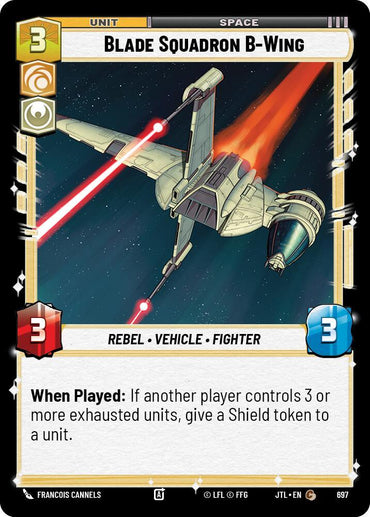 Blade Squadron B-Wing (Foil) (697) [Jump to Lightspeed] (ONLINE ORDER ONLY)