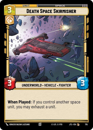 Death Space Skirmisher (Foil) (715) [Jump to Lightspeed] (ONLINE ORDER ONLY)