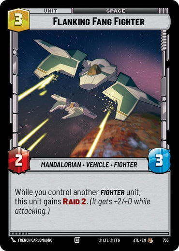 Flanking Fang Fighter (Foil) (755) [Jump to Lightspeed] (ONLINE ORDER ONLY)
