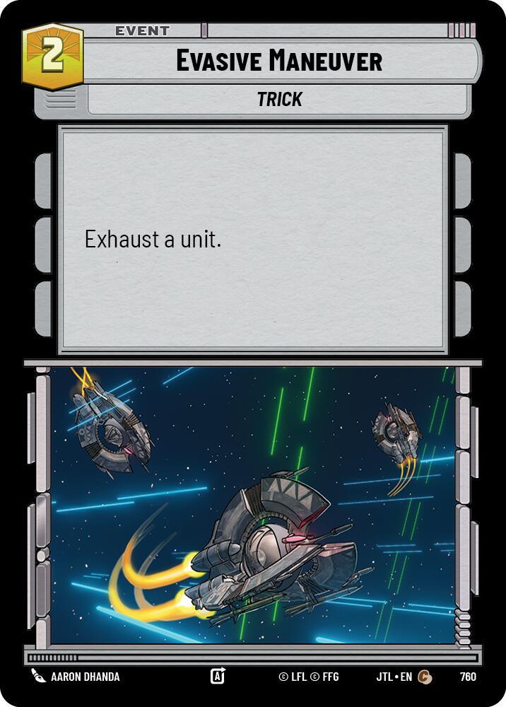 Evasive Maneuver (Foil) (760) [Jump to Lightspeed] (ONLINE ORDER ONLY)