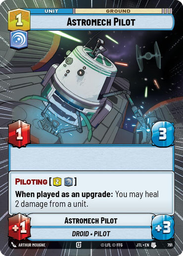 Astromech Pilot (Hyperspace Foil) (791) [Jump to Lightspeed] (ONLINE ORDER ONLY)