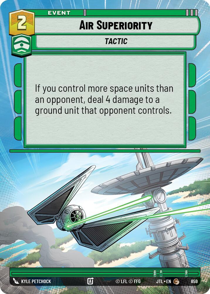 Air Superiority (Hyperspace Foil) (859) [Jump to Lightspeed] (ONLINE ORDER ONLY)