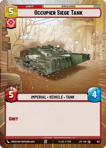 Occupier Siege Tank (Hyperspace Foil) (901) [Jump to Lightspeed] (ONLINE ORDER ONLY)