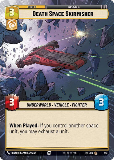 Death Space Skirmisher (Hyperspace Foil) (951) [Jump to Lightspeed] (ONLINE ORDER ONLY)
