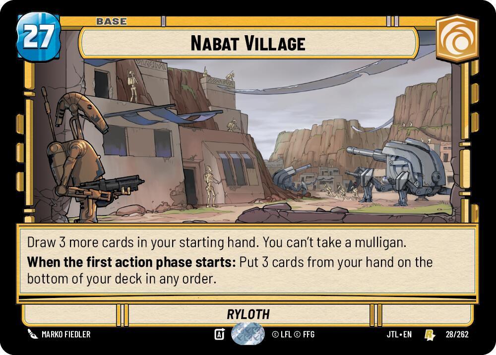 Nabat Village (028/262) [Jump to Lightspeed] (ONLINE ORDER ONLY)