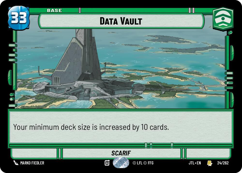 Data Vault (024/262) [Jump to Lightspeed] (ONLINE ORDER ONLY)