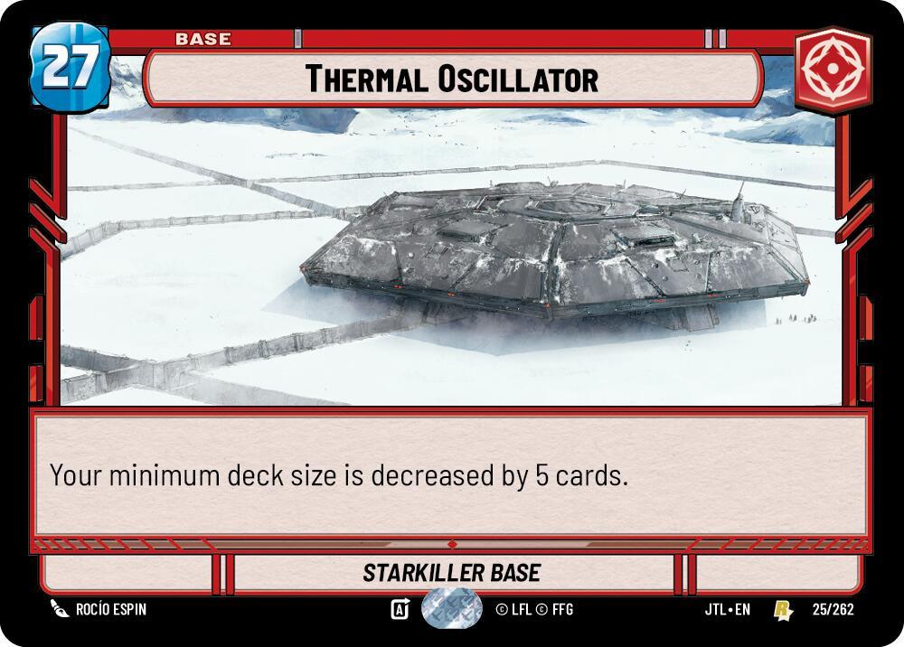 Thermal Oscillator (025/262) [Jump to Lightspeed] (ONLINE ORDER ONLY)