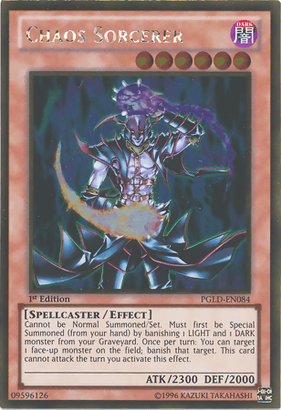Chaos Sorcerer [PGLD-EN084] Gold Rare (ONLINE ORDER ONLY)