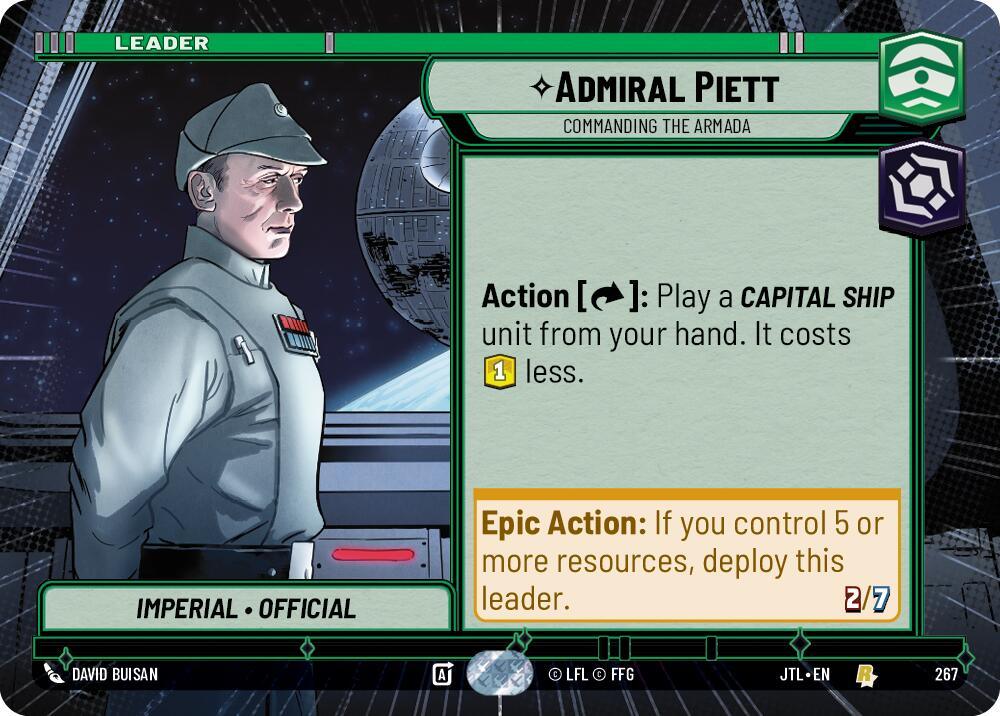 Admiral Piett - Commanding the Armada (Hyperspace) (267) [Jump to Lightspeed] (ONLINE ORDER ONLY)