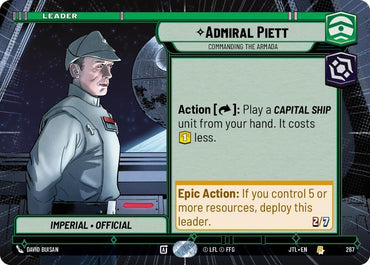 Admiral Piett - Commanding the Armada (Hyperspace) (267) [Jump to Lightspeed] (ONLINE ORDER ONLY)