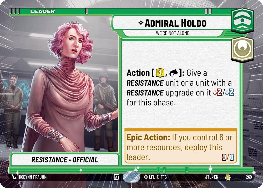 Admiral Holdo - We're Not Alone (Hyperspace) (269) [Jump to Lightspeed] (ONLINE ORDER ONLY)