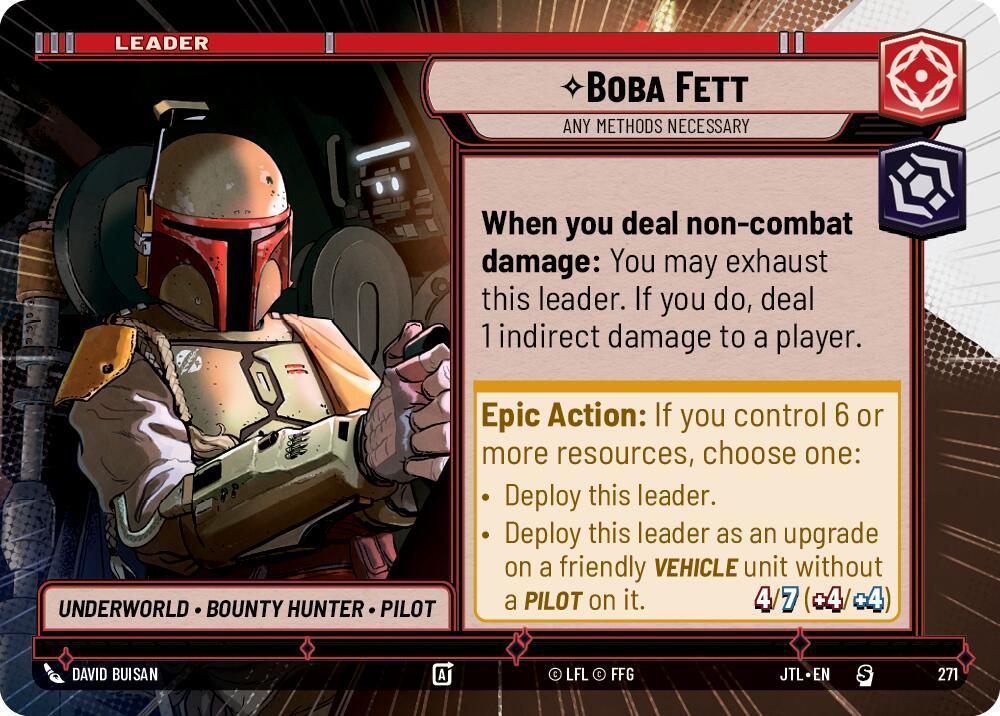 Boba Fett - Any Methods Necessary (Hyperspace) (271) [Jump to Lightspeed] (ONLINE ORDER ONLY)