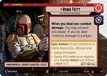 Boba Fett - Any Methods Necessary (Hyperspace) (271) [Jump to Lightspeed] (ONLINE ORDER ONLY)