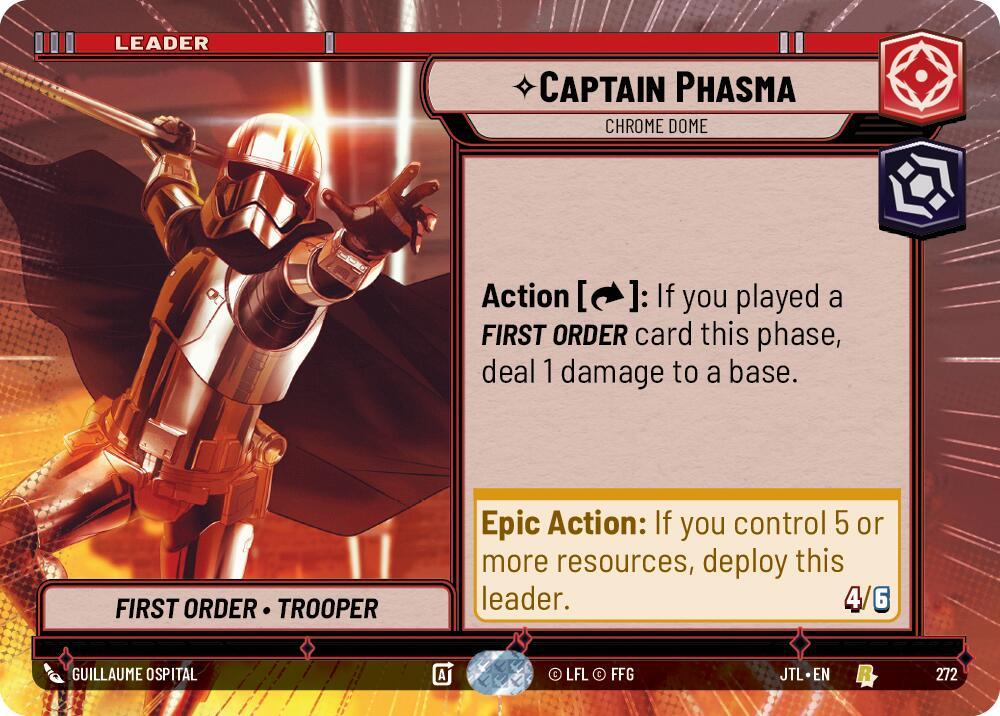 Captain Phasma - Chrome Dome (Hyperspace) (272) [Jump to Lightspeed] (ONLINE ORDER ONLY)