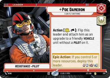 Poe Dameron - I Can Fly Anything (Hyperspace) (275) [Jump to Lightspeed] (ONLINE ORDER ONLY)