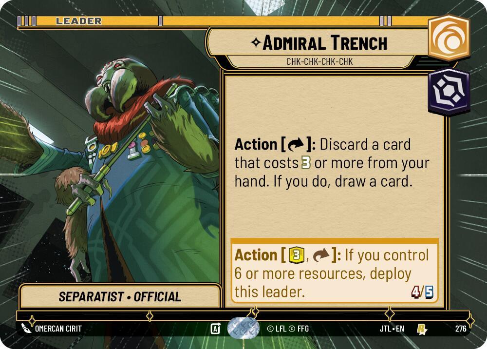 Admiral Trench - Chk-chk-chk-chk (Hyperspace) (276) [Jump to Lightspeed] (ONLINE ORDER ONLY)