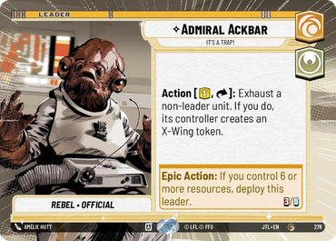 Admiral Ackbar - It's A Trap! (Hyperspace) (278) [Jump to Lightspeed] (ONLINE ORDER ONLY)