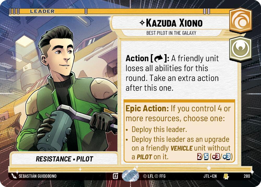 Kazuda Xiono - Best Pilot in the Galaxy (Hyperspace) (280) [Jump to Lightspeed] (ONLINE ORDER ONLY)