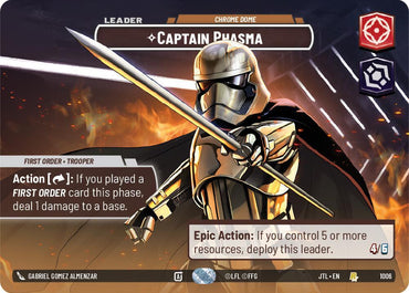 Captain Phasma - Chrome Dome (Showcase) (1006) [Jump to Lightspeed] (ONLINE ORDER ONLY)