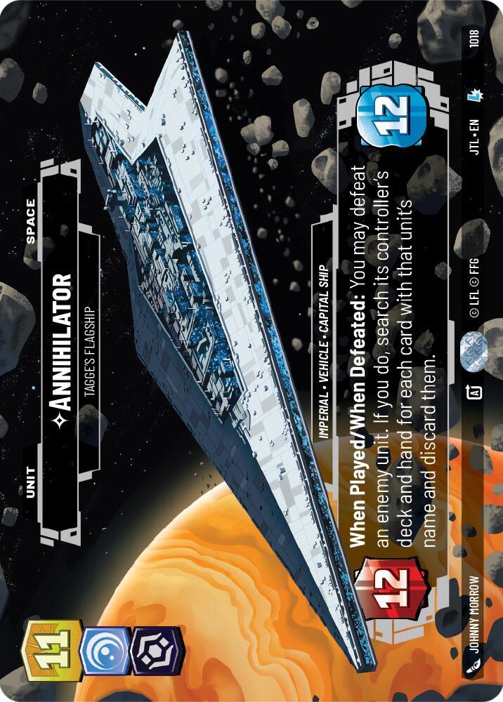 Annihilator - Tagge's Flagship (Prestige) (1018) [Jump to Lightspeed] (ONLINE ORDER ONLY)