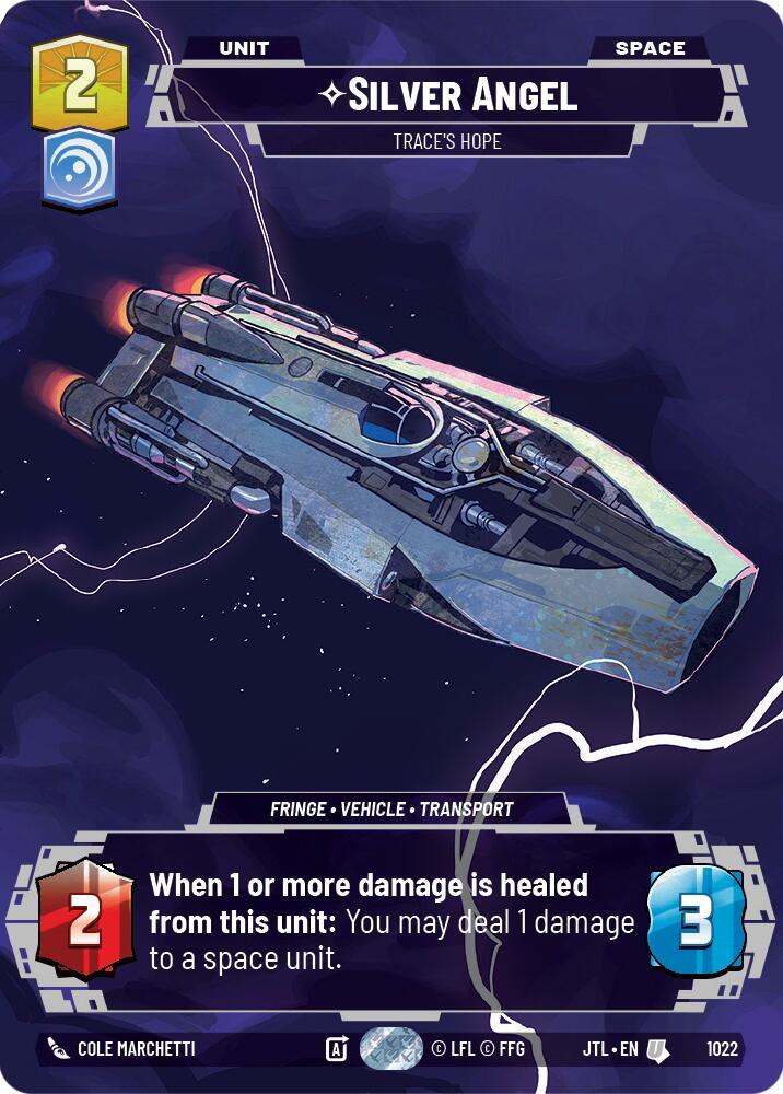 Silver Angel - Trace's Hope (Prestige) (1022) [Jump to Lightspeed] (ONLINE ORDER ONLY)