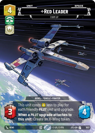Red Leader - Form Up (Prestige) (1027) [Jump to Lightspeed] (ONLINE ORDER ONLY)