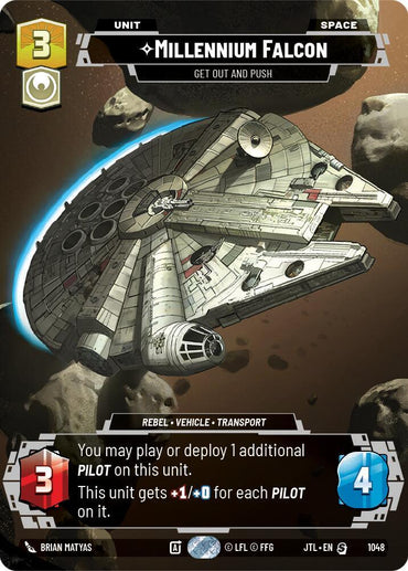 Millennium Falcon - Get Out And Push (Prestige) (1048) [Jump to Lightspeed] (ONLINE ORDER ONLY)