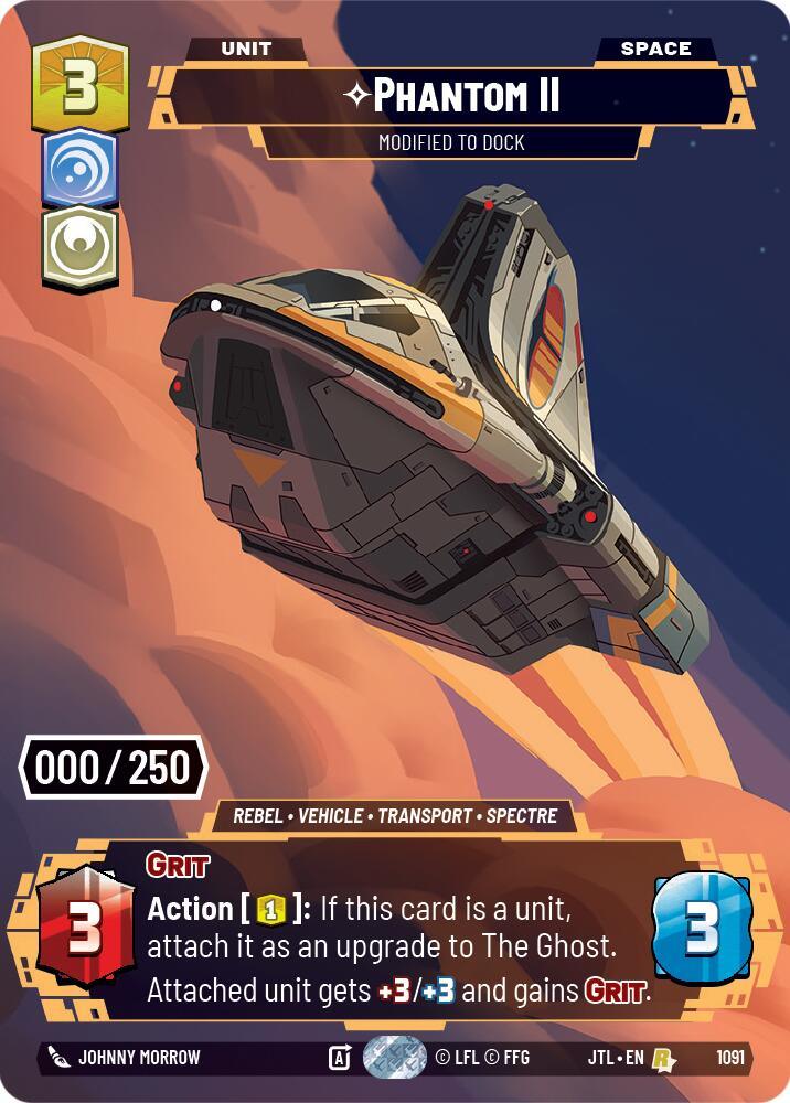 Phantom II - Modified to Dock (Serialized) (1091) [Jump to Lightspeed] (ONLINE ORDER ONLY)