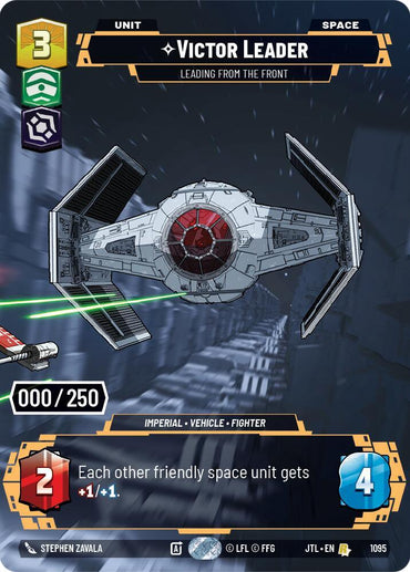 Victor Leader - Leading from the Front (Serialized) (1095) [Jump to Lightspeed] (ONLINE ORDER ONLY)