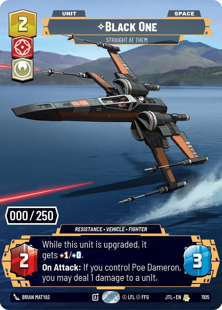 Black One - Straight At Them (Serialized) (1105) [Jump to Lightspeed] (ONLINE ORDER ONLY)