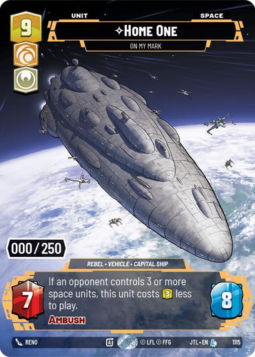 Home One - On My Mark (Serialized) (1115) [Jump to Lightspeed] (ONLINE ORDER ONLY)