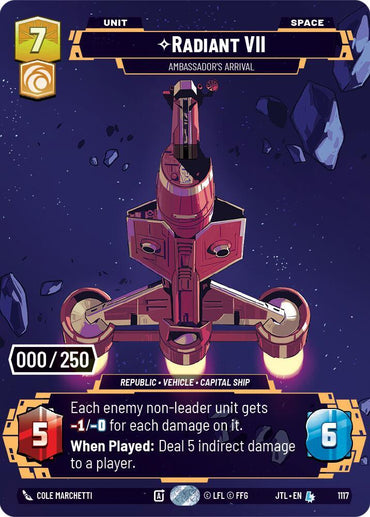 Radiant VII - Ambassadors' Arrival (Serialized) (1117) [Jump to Lightspeed] (ONLINE ORDER ONLY)