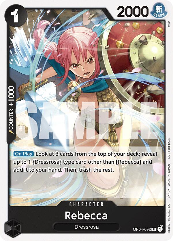Rebecca (Tournament Pack 2025 Vol. 2) [One Piece Promotion Cards] (ONLINE ORDER ONLY)