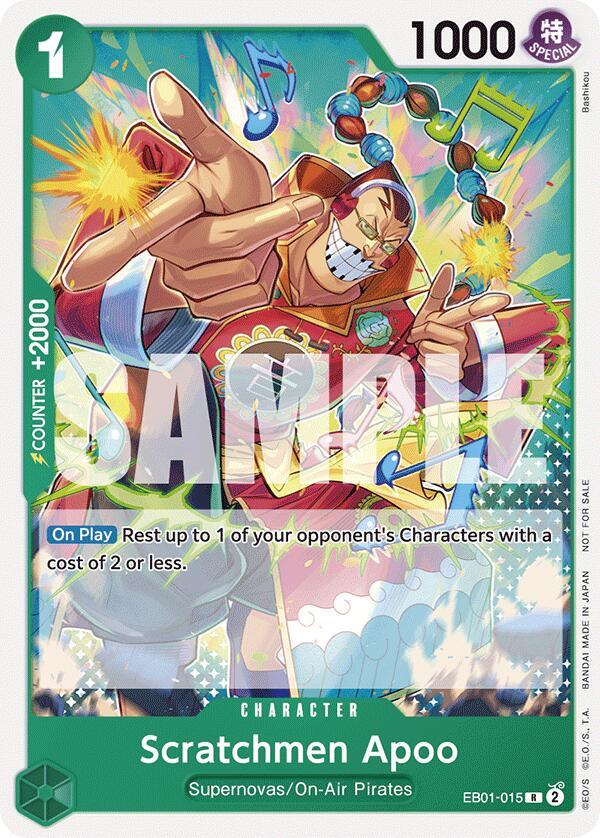 Scratchmen Apoo (Tournament Pack 2025 Vol. 2) [One Piece Promotion Cards] (ONLINE ORDER ONLY)