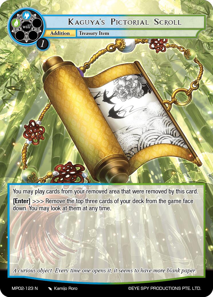 Kaguya's Pictorial Scroll (MP02-123 N) [Masterpiece Collection 02 