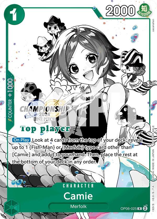 Camie (Championship 2024 Top Player Pack Vol. 2) [One Piece Promotion Cards] (ONLINE ORDER ONLY)