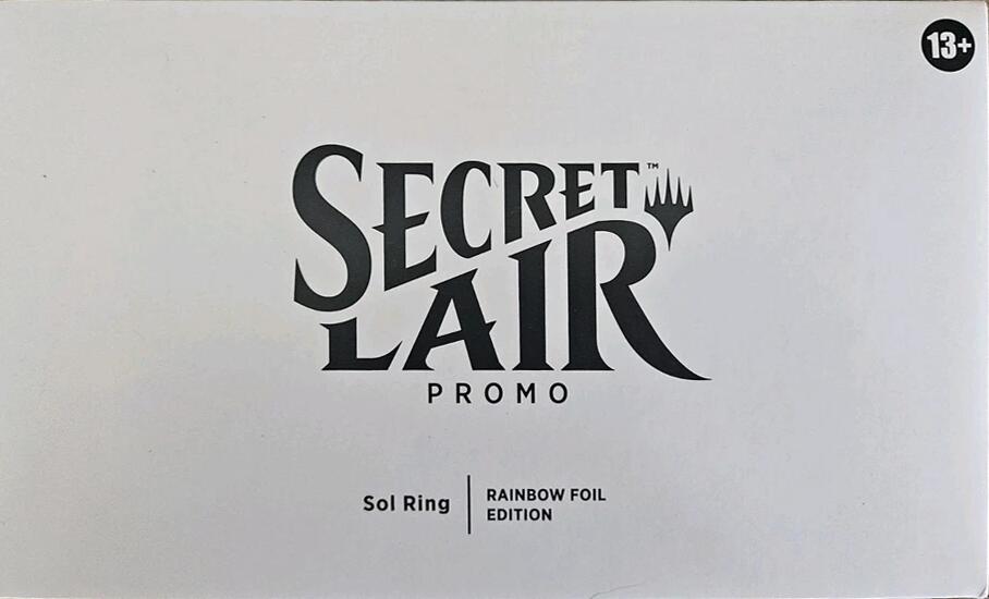 Secret Lair Drop: Secret Lair Promo: Sol Ring - Rainbow Foil Edition [SLD] (ONLINE ORDER ONLY)