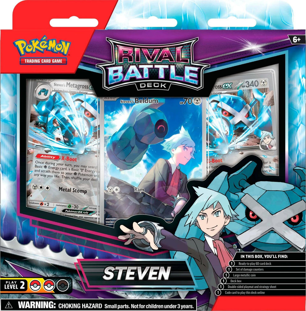 Rival Battle Deck (Steven) (ONLINE ORDER ONLY)
